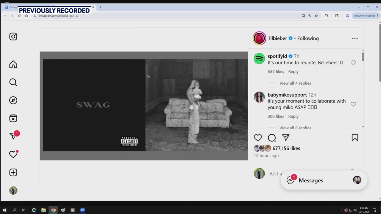 Justin Bieber unexpectedly released a new album | ChicagoNOW