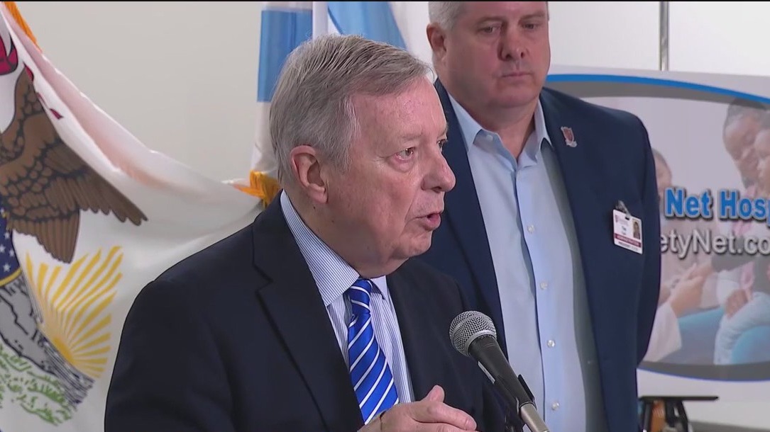 Senator Dick Durbin warns of hospital closures
