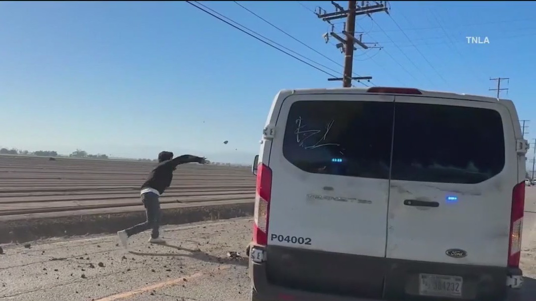 Protesters clash with federal agents after immigration raid