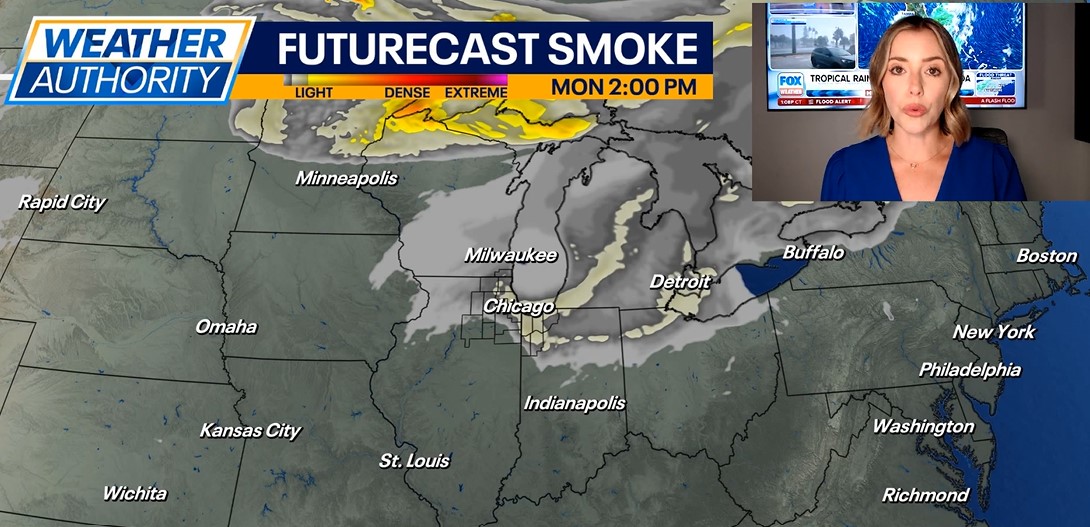 Chicago weather: Air Quality Alert in effect as temps hit 90s