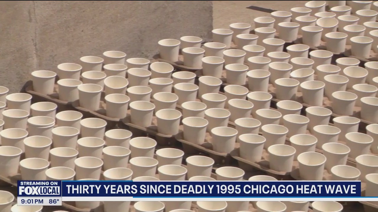 Art installment remembers 739 people lost in 1995 Chicago heat wave