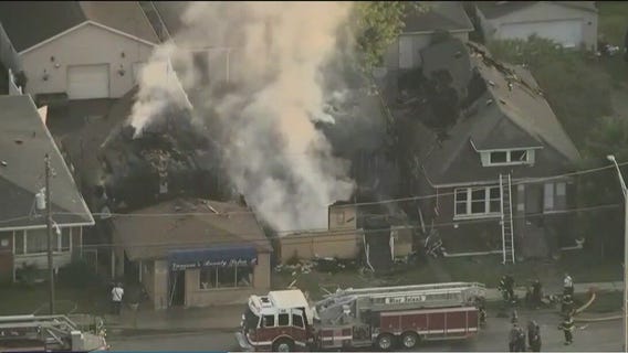 Fire in Blue Island sends 1 to hospital, cause under investigation