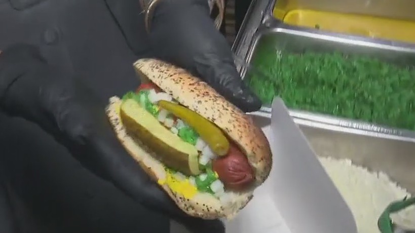 Celebrating National Hot Dog Day at Superdawg Drive-In