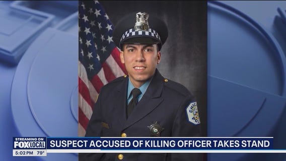 Suspect accused of killing Chicago police officer takes stand