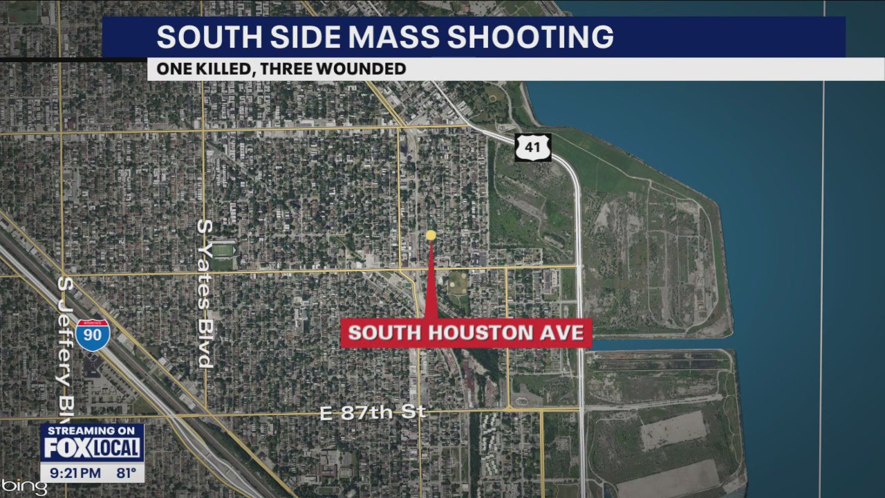 Chicago crime: 1 dead, 3 others hurt on South Side