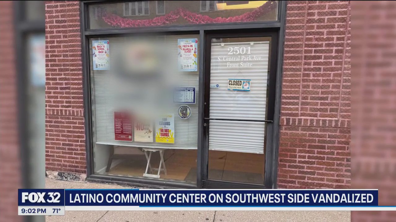 Latino community center on Southwest Side vandalized