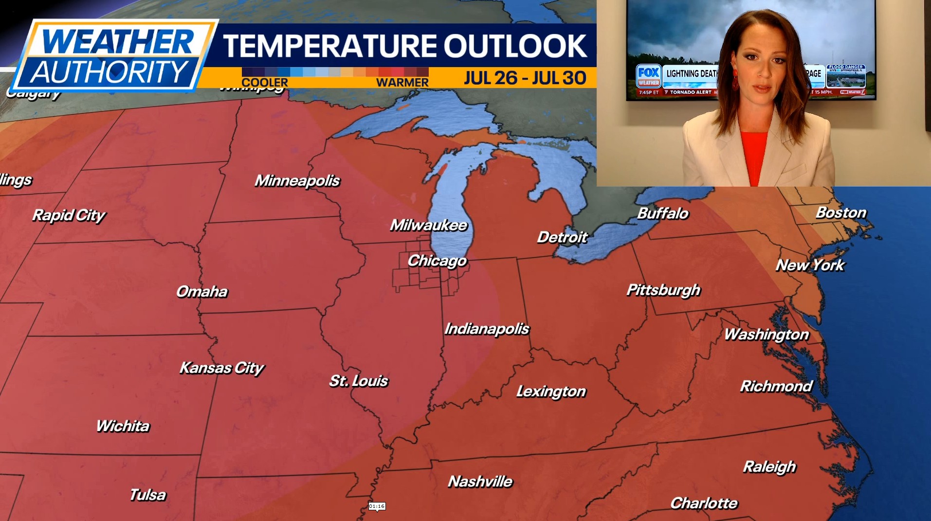 Chicago weather: Triple digit heat index values expected by midweek