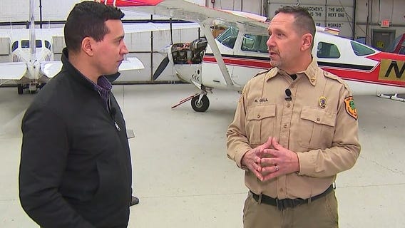 Aviation tools used to fight NJ wildfires