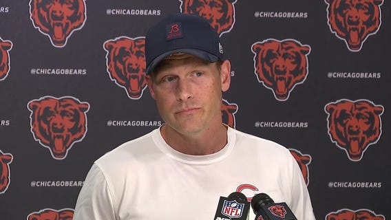 Bears' left tackle race: Ben Johnson talks Jones, Trapilo, Amegadjie