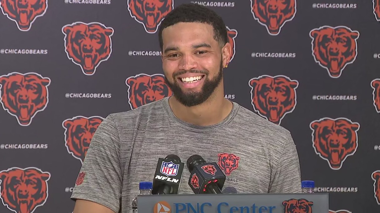 Bears QB Caleb Williams opens up on Ben Johnson, 2025 goals