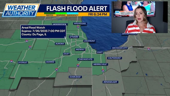 Chicago weather: Flood watch active into Saturday