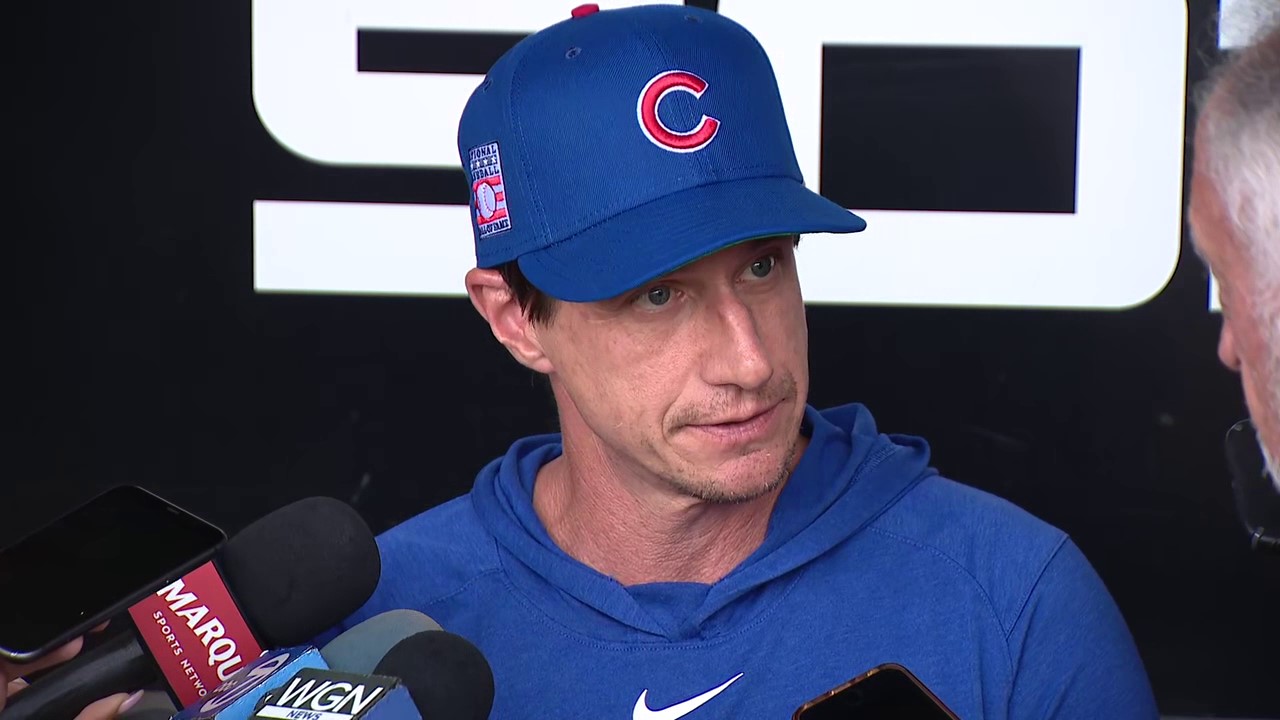 Craig Counsell talks Crosstown Classic, and where the Cubs stand before the trade deadline