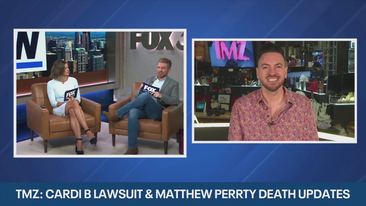 TMZ: Rapper Cardi B sued & 'Friends' star Matthew Perry death updates | ChicagoNOW