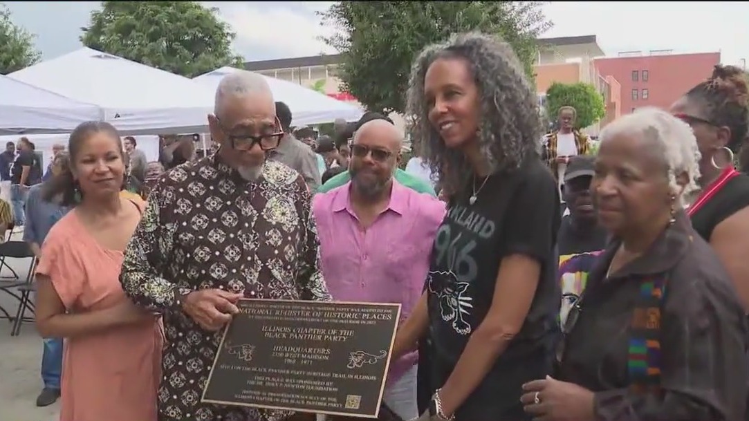 Dedication of Black Panther History Trail