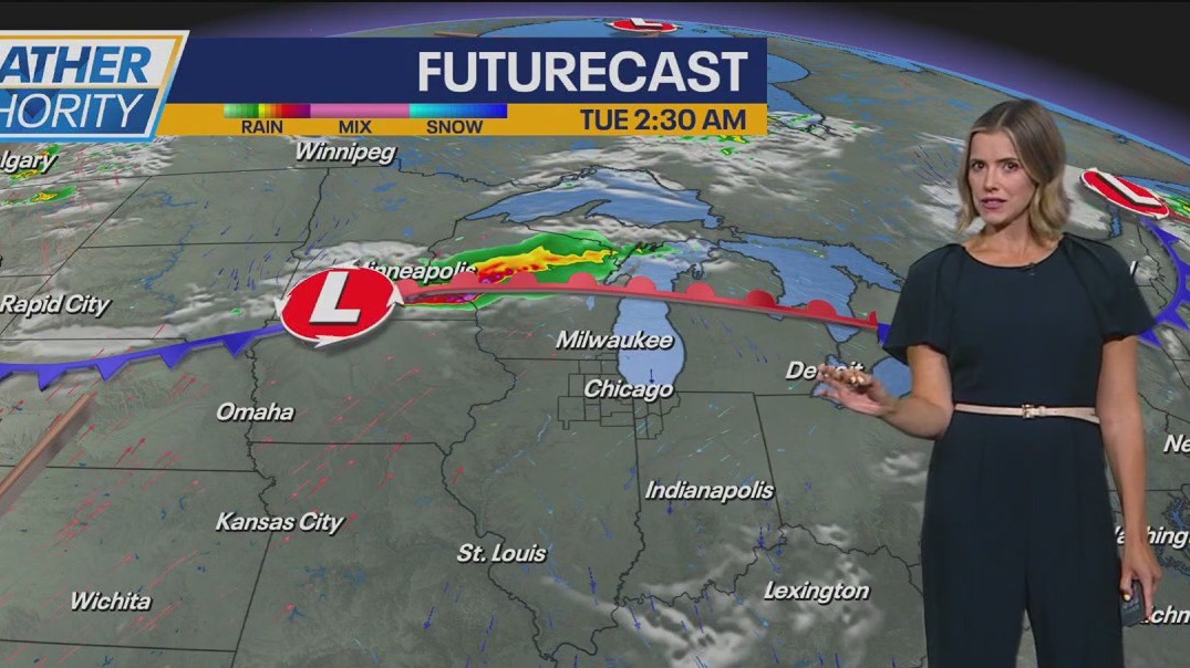 Chicago Weather: Tracking more heat, chance of wet weather for Tuesday