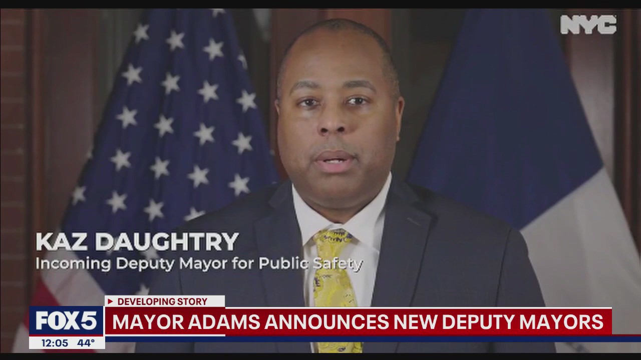 NYC Mayor Eric Adams names 4 new deputy mayors