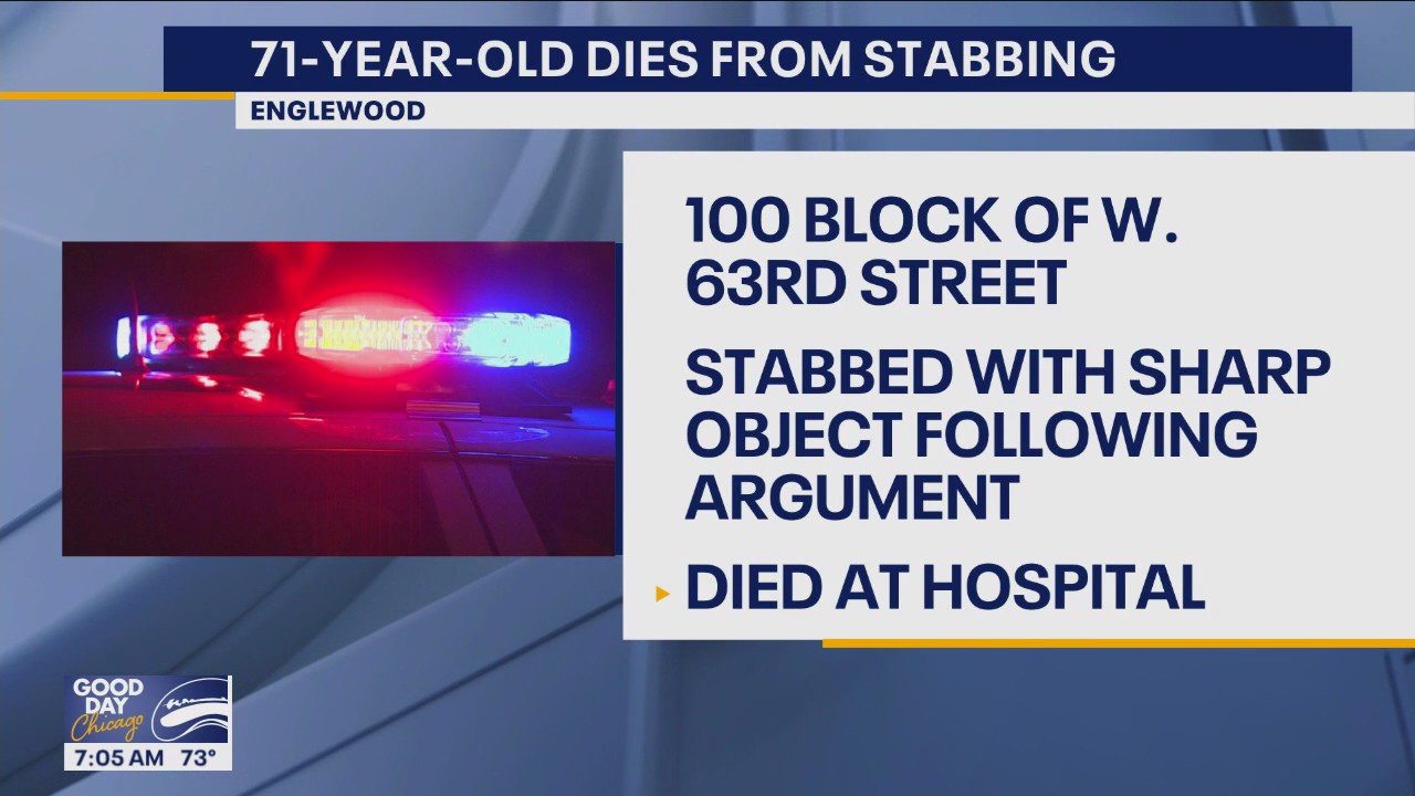 Chicago crime: 71-year-old man stabbed to death during argument, police say