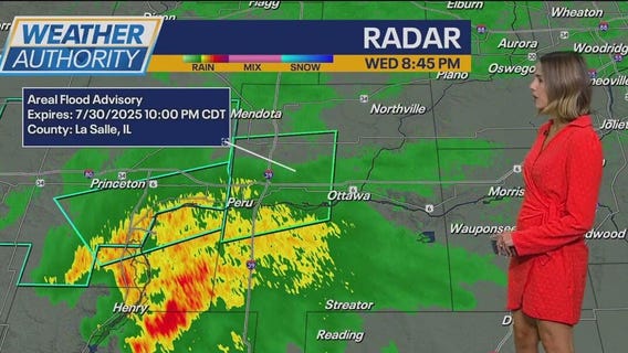 Chicago weather: Scattered showers expected through Thursday morning