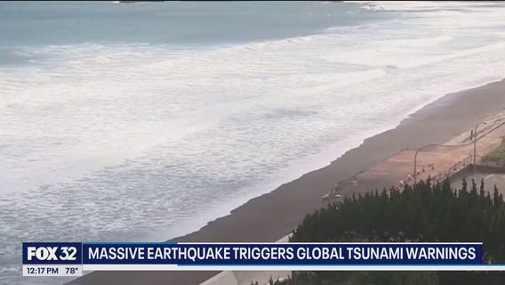 Massive earthquake triggers global tsunami warnings
