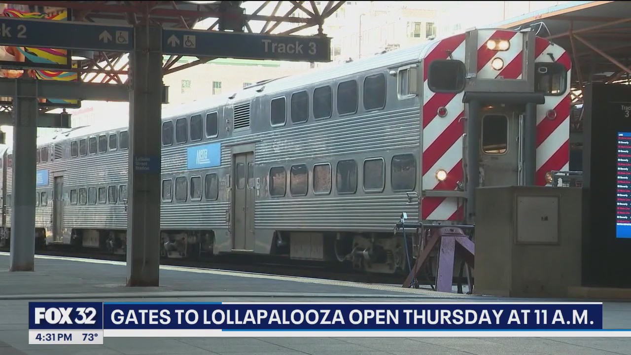 Lollapalooza starts tomorrow: How to get there