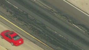 Cars dodge sludge spill on Stevenson Expressway