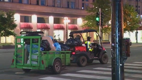 Lollapalooza cleanup begins in Chicago