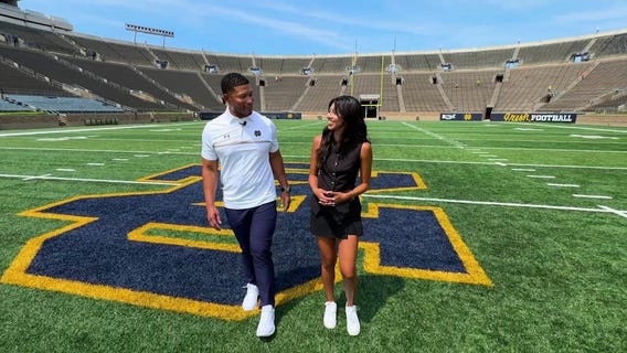 100 Yards with Notre Dame head coach Marcus Freeman