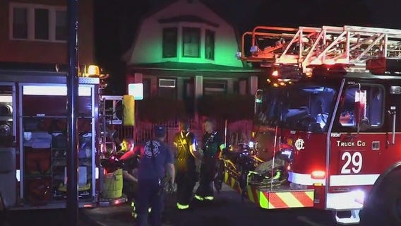 Chicago firefighter hurt while battling West Side blaze