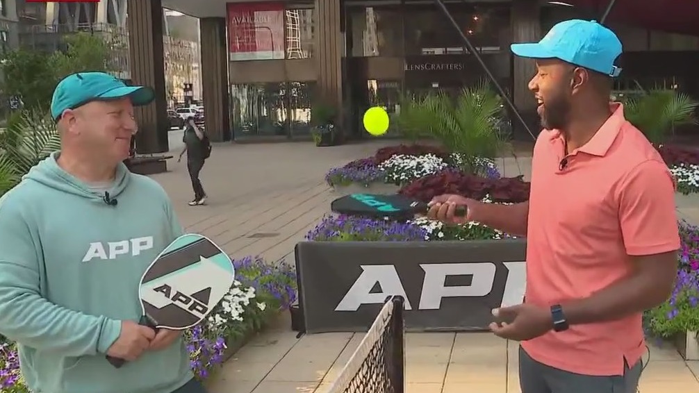 It's National Pickleball Day ? and Brian Jackson tries it for the first time!