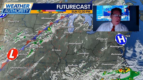 Chicago Weather: Tracking rain chances to start the workweek