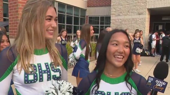 Back to school! First day vibes at Bartlett High