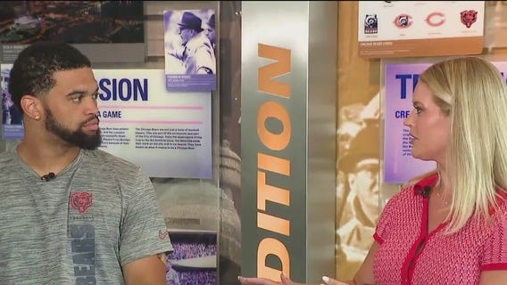 Cassie goes 1-on1 with Caleb Williams | Chicago Bears Pregame