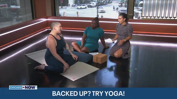 Yoga instructor teaches poses for digestion | ChicagoNOW