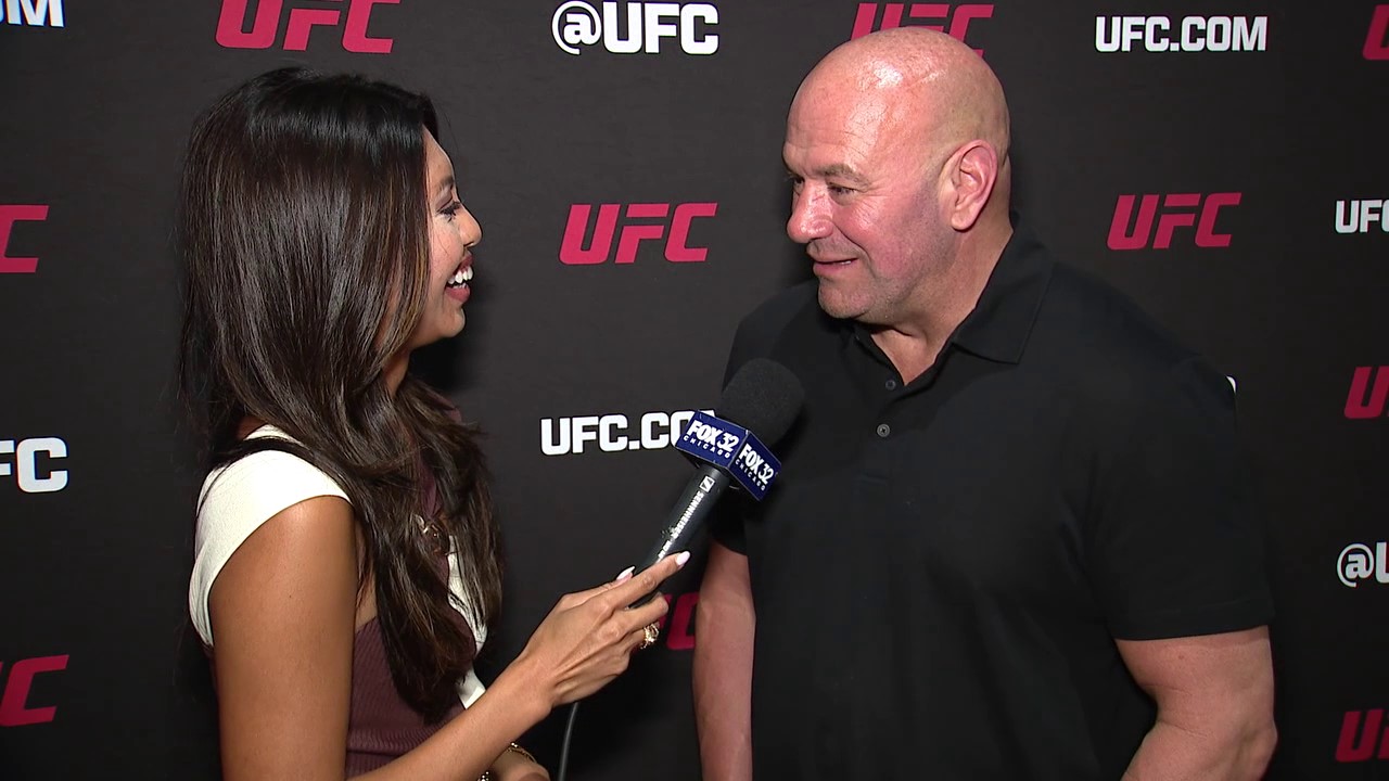 Tina goes 1-on-1 with UFC President Dana White about the White House fight and more: 'It's on'