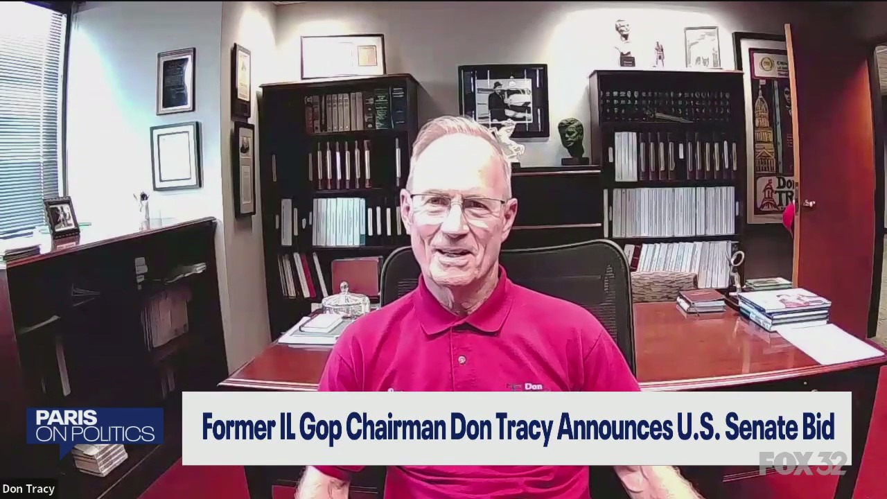 Paris on Politics: Former IL Gov. Don Tracy announces U.S, Senate bid