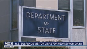 U.S. suspends visitor visas for people from Gaza