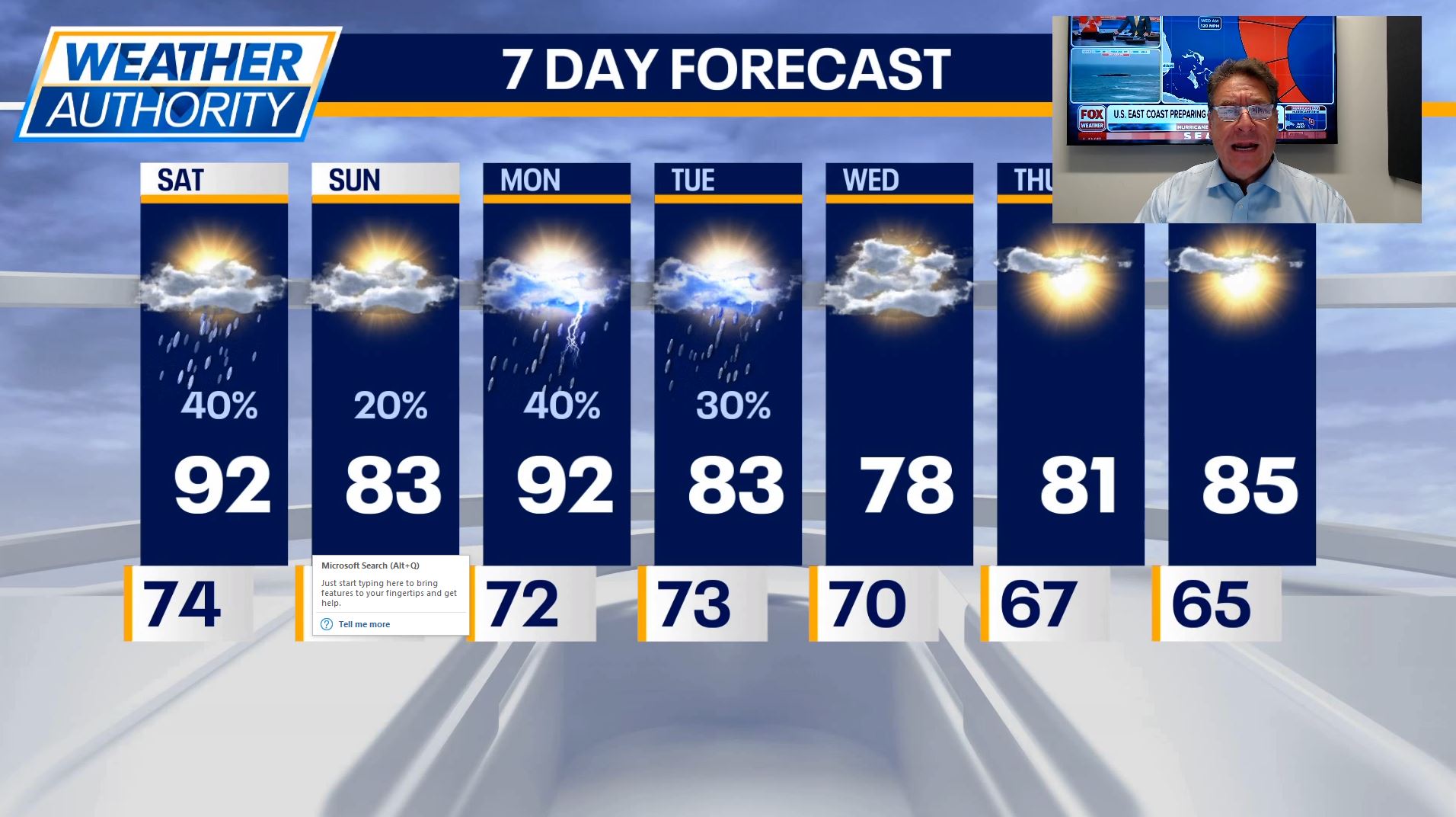 Chicago Weather: Hot temps into the 90s, small chance of showers, storms