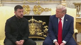 Trump, Zelenskyy meet at White House to talk end to Russia-Ukraine war