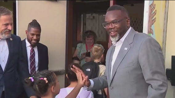 Mayor Johnson visits CPS schools as $734M budget deficit sparks concerns