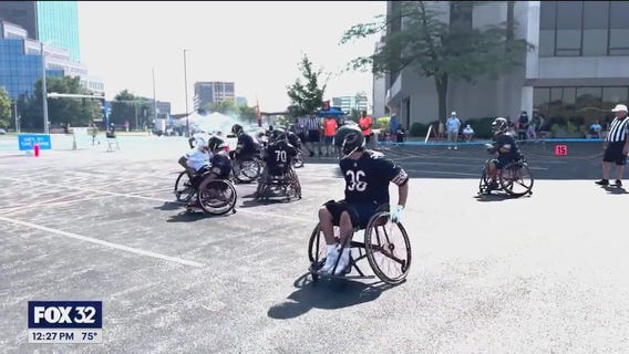 Wheelchair football takes over Chicago: Meet the athletes changing the game