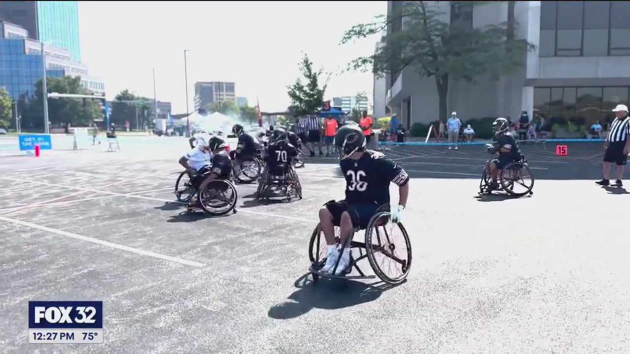 Wheelchair football takes over Chicago: Meet the athletes changing the game