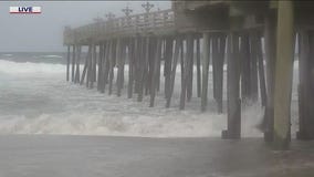 North Carolina under state of emergency as Erin tracks north