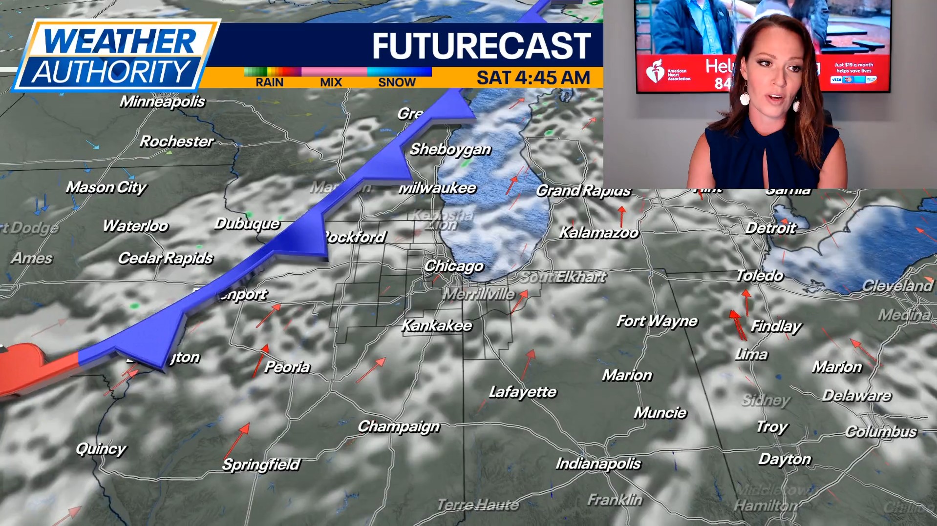 Chicago weather: A brief warm-up leading into the weekend