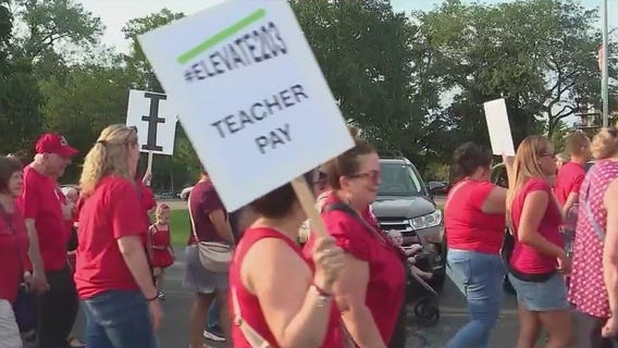 Naperville teachers set strike for next week amid stalled contract talks