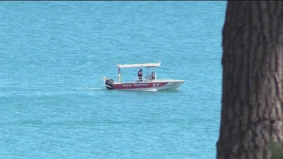 Search for missing swimmer in Highland Park