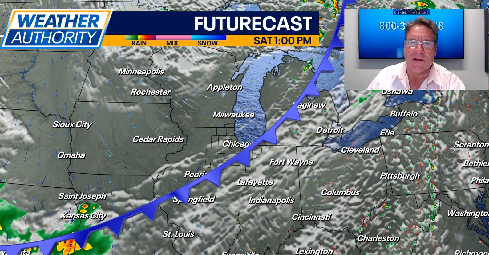 Chicago weather: Cooldown expected to arrive on Sunday