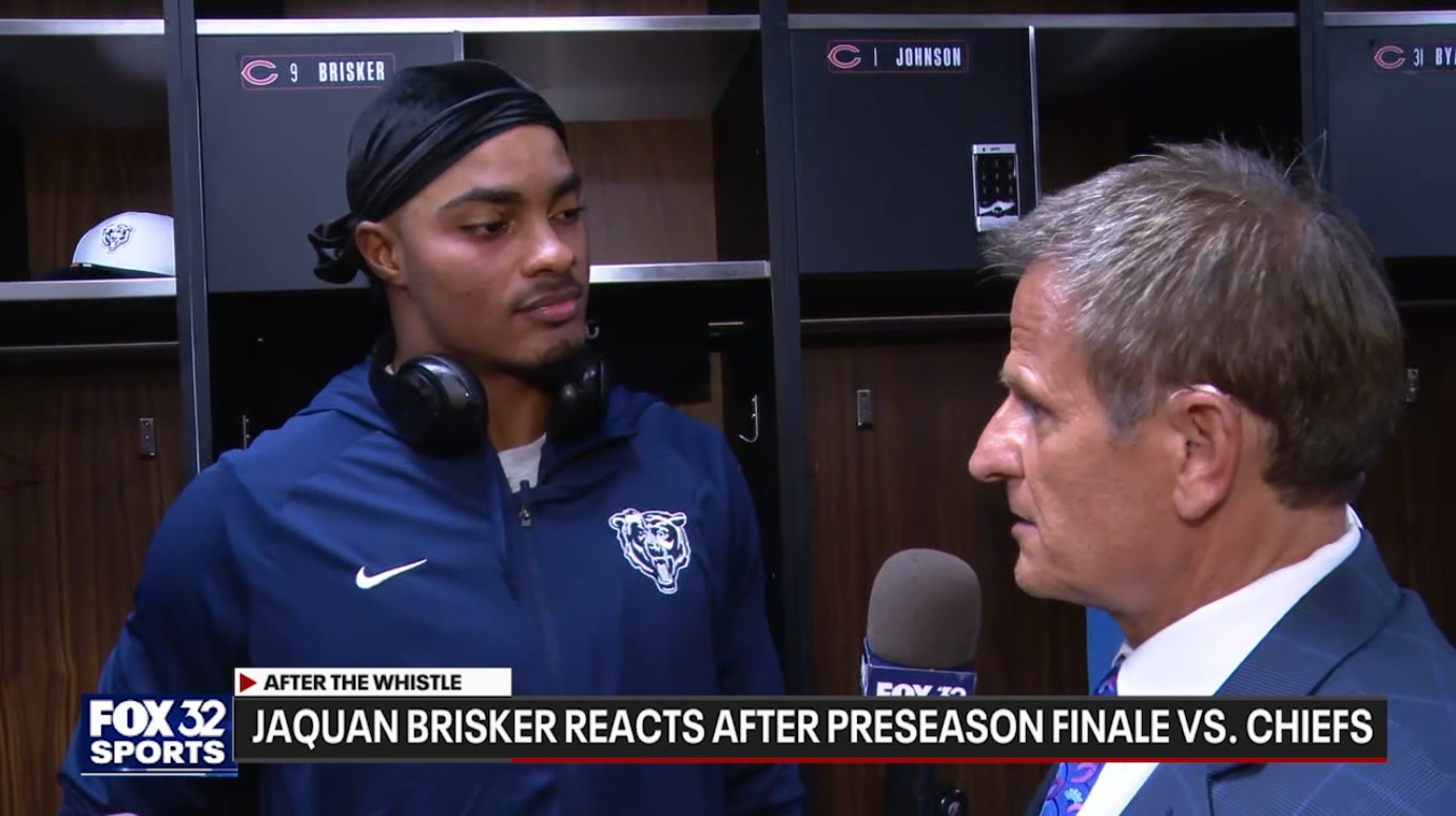 Lou goes 1-on-1 with Bears safety Jaquan Brisker