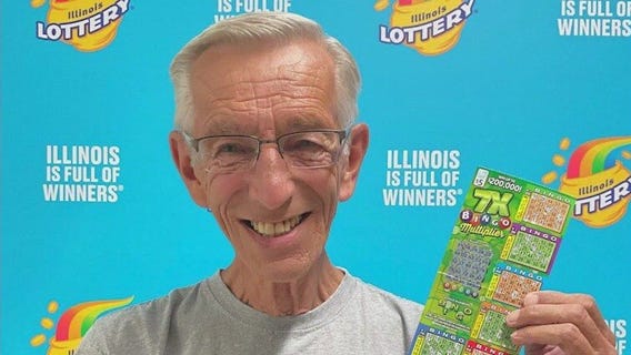 Illinois grandfather wins $200K on second-choice lottery ticket