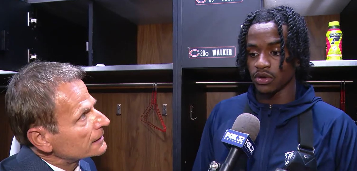 Lou Canellis goes 1-on-1 with Bears' Jahdae Walker after game-winning TD