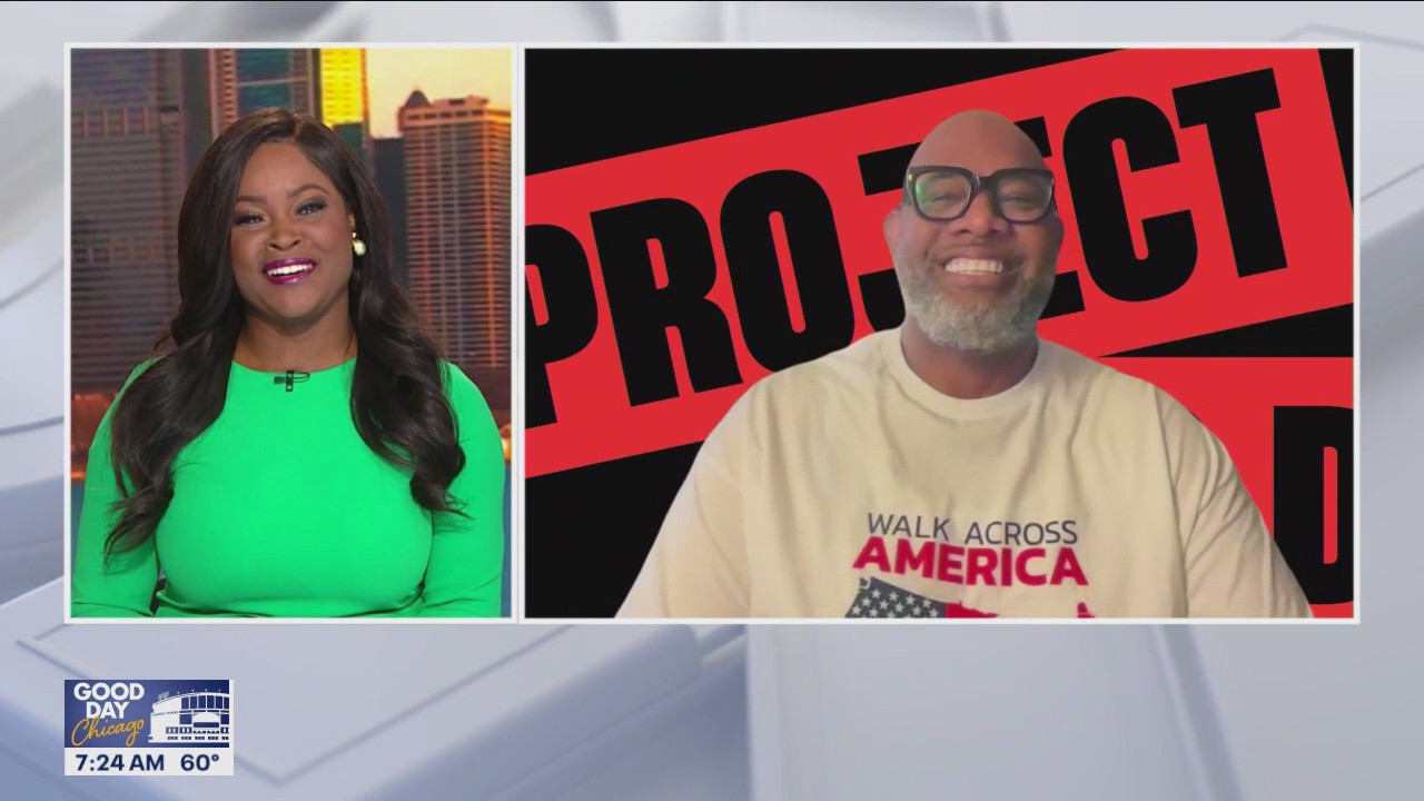 Chicago Pastor Corey Brooks launches 1 million step walk across America to restore opportunity